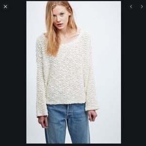 Free People Everlasting Jumper in Cream